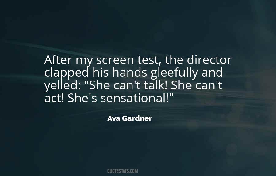 Quotes About Ava Gardner #1125377
