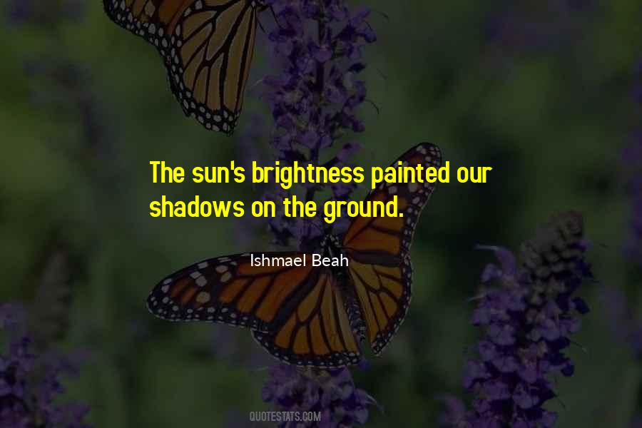 Shadow Sun Quotes #91902