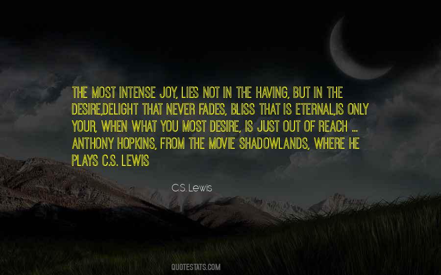 Shadowlands Lewis Quotes #845605