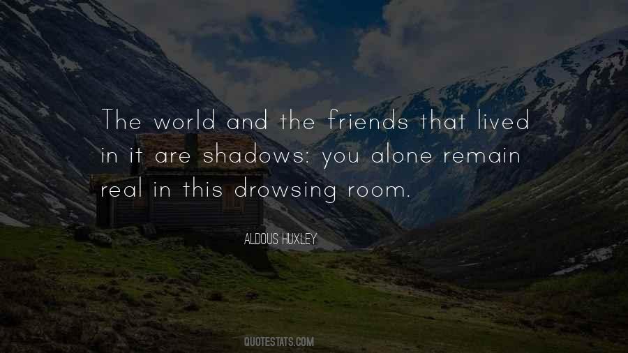 Shadows Of Friends Quotes #1003682