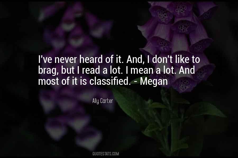 Quotes About Classified #1667187