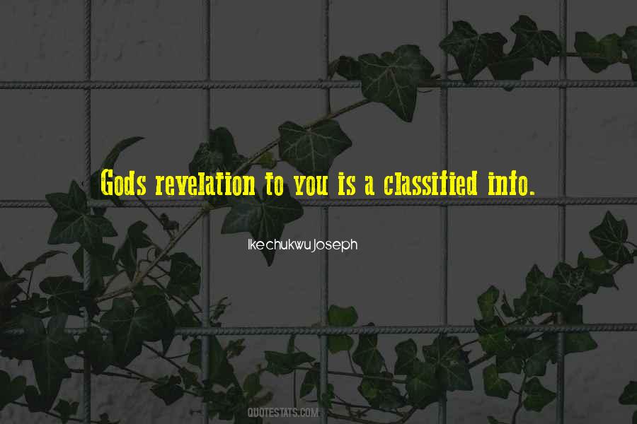 Quotes About Classified #1670566