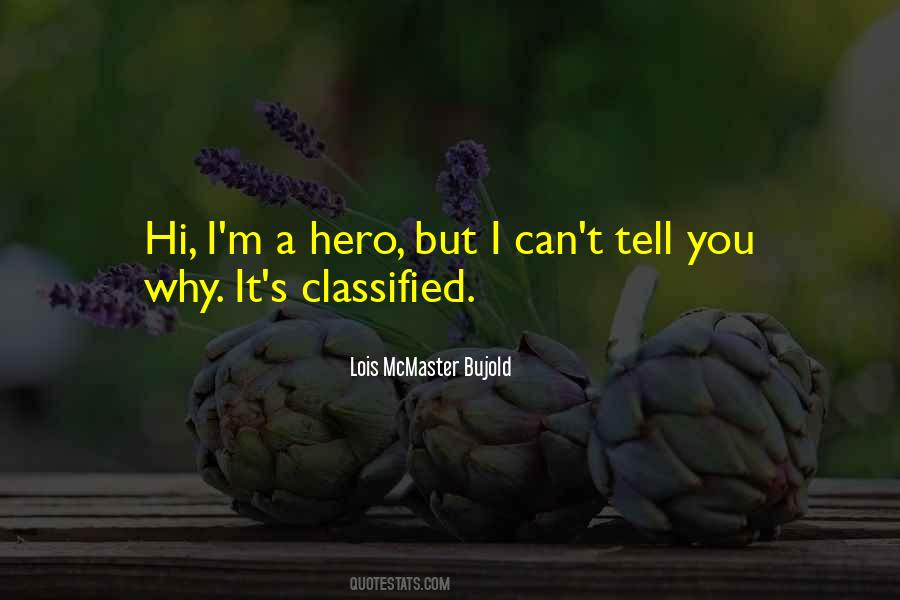 Quotes About Classified #709672 Quotes About Classified #709672