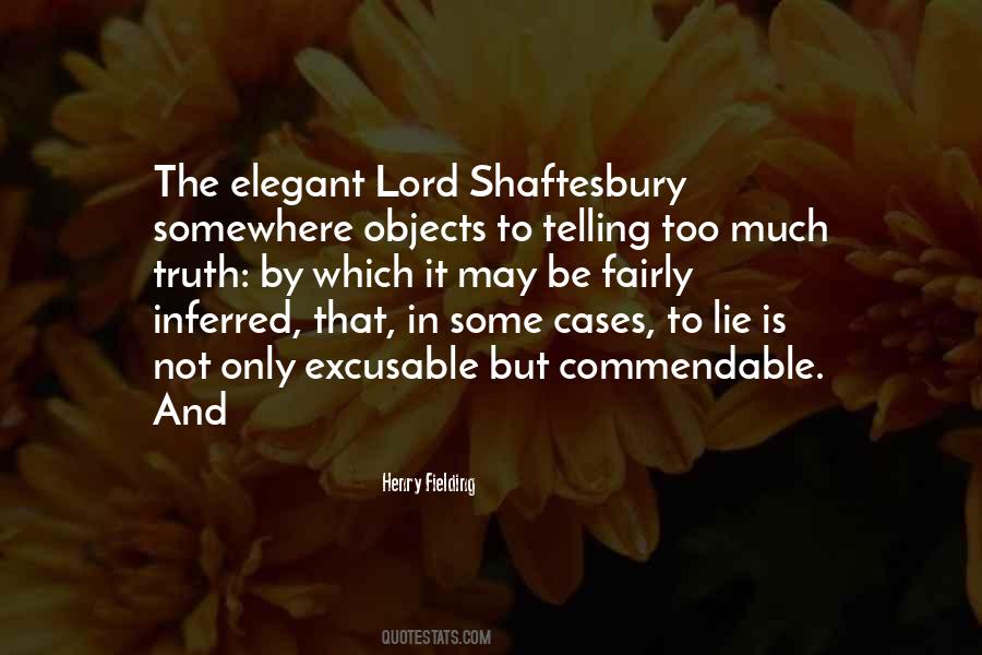 Shaftesbury Quotes #21908