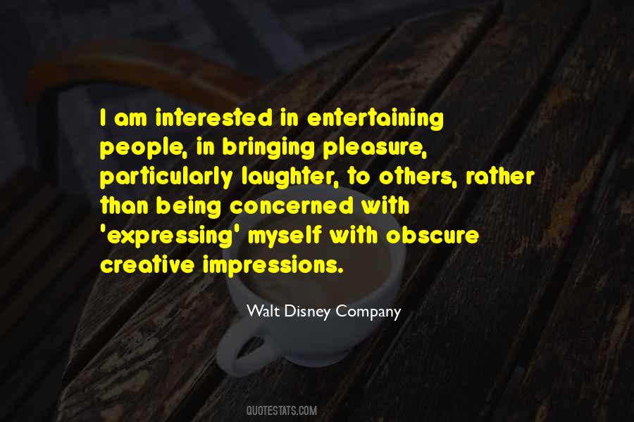 Quotes About Walt Disney Company #210023