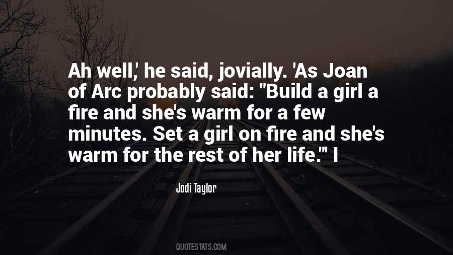Quotes About Joan Of Arc #1142600