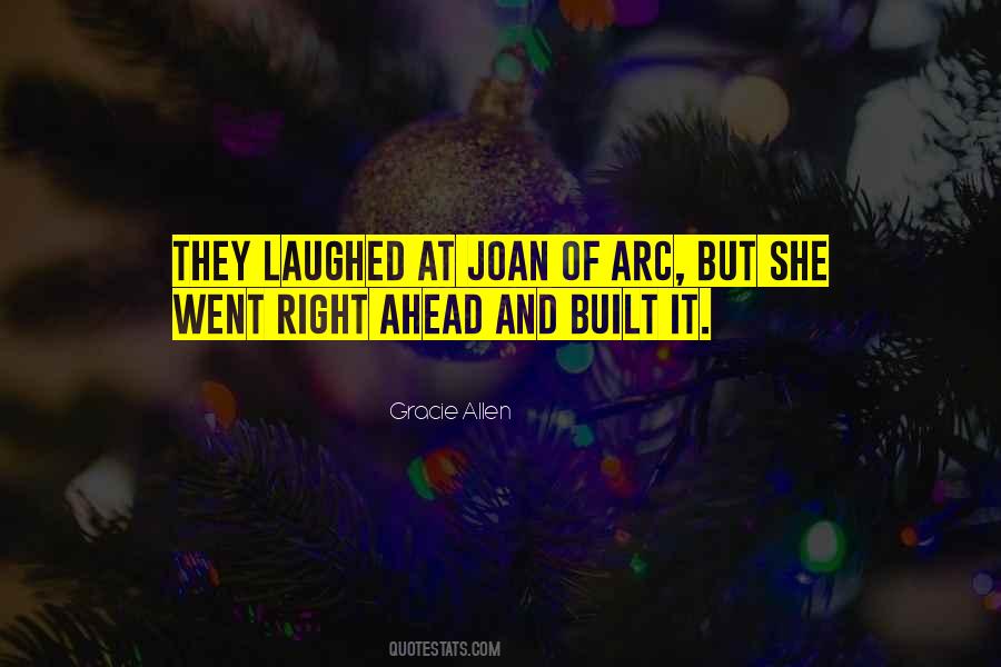 Quotes About Joan Of Arc #1851075