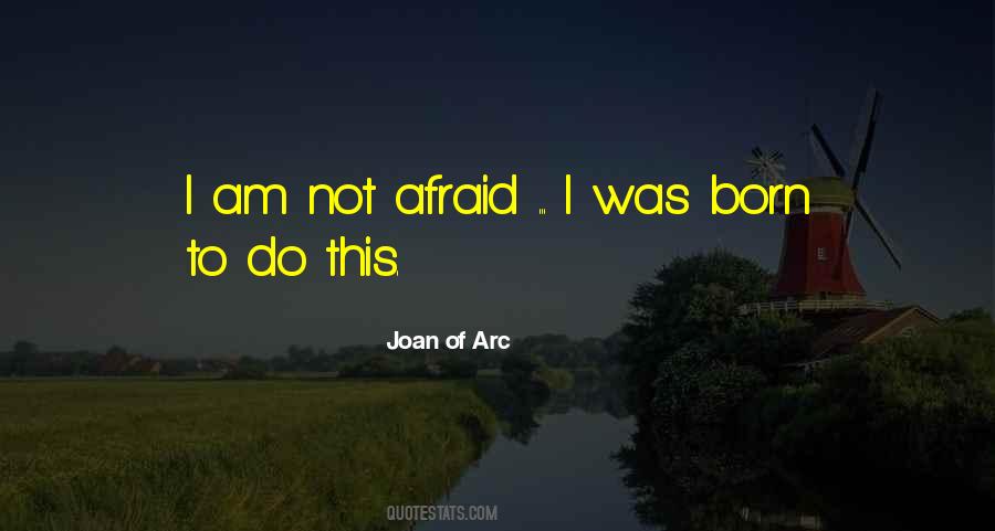 Quotes About Joan Of Arc #242599