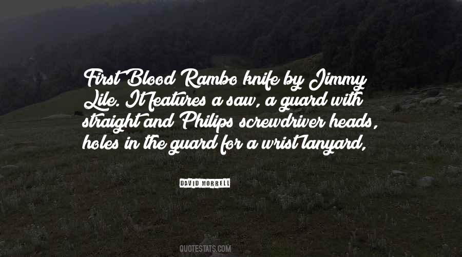 Quotes About Rambo #1056794