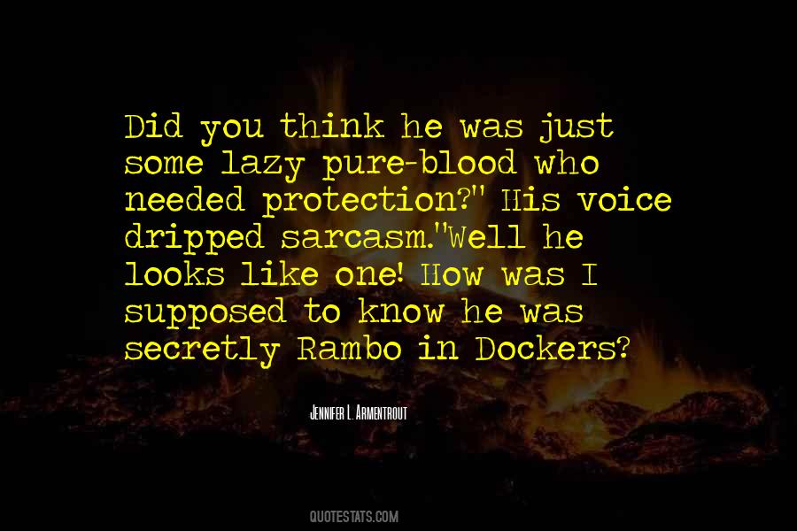 Quotes About Rambo #1576309