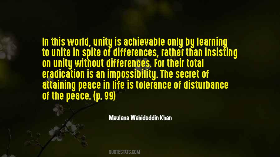 Quotes About Unity In The World #1202817