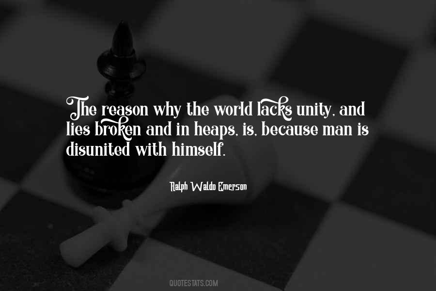 Quotes About Unity In The World #1544008