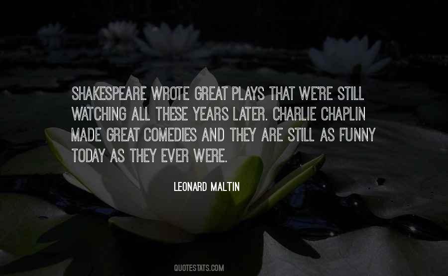 Shakespeare Comedies Quotes #1461610