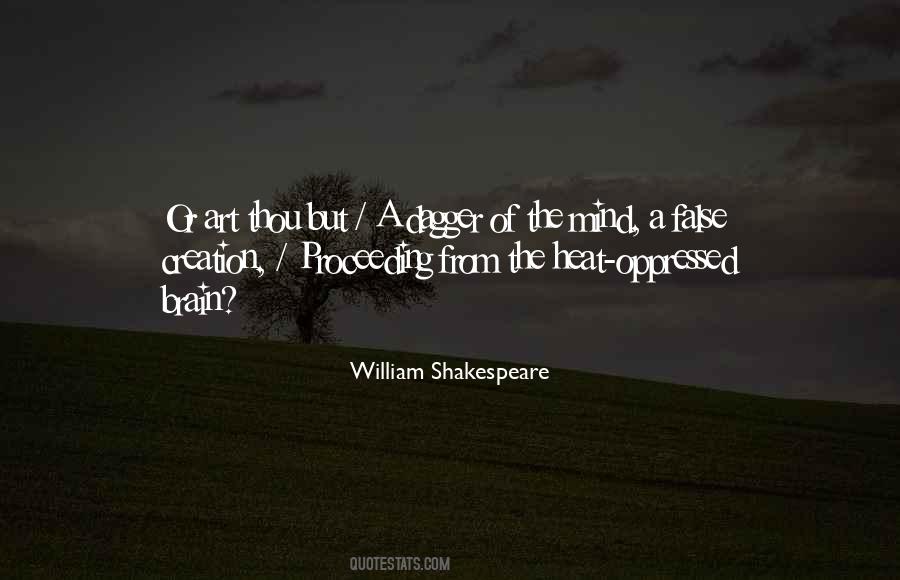 Shakespeare Dagger Quotes #378200