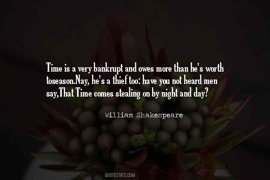 Shakespeare Day And Night Quotes #1236804