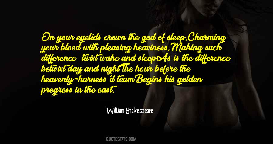 Shakespeare Day And Night Quotes #1561675