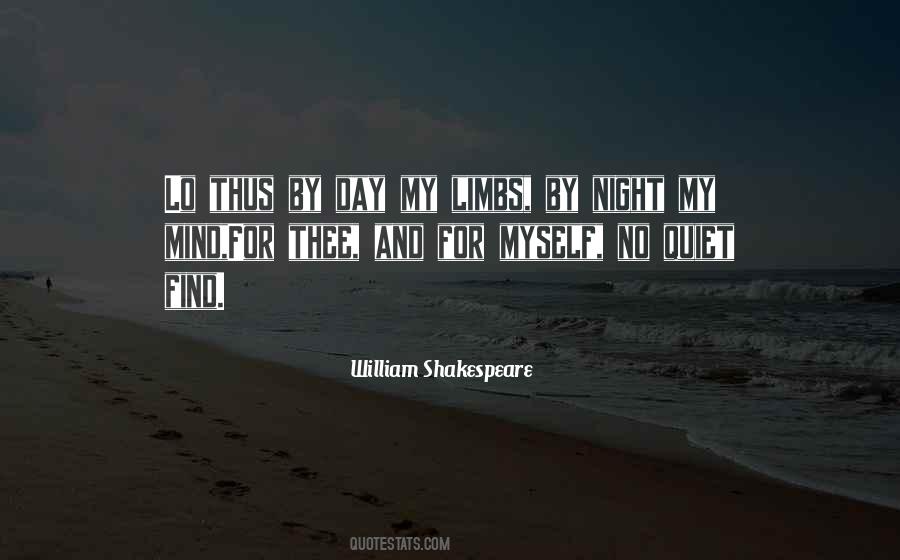 Shakespeare Day And Night Quotes #660172