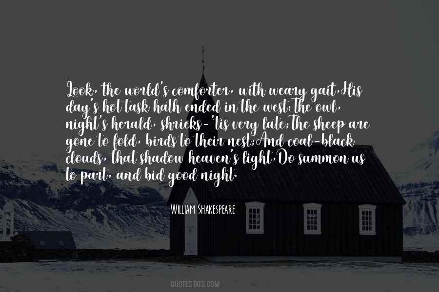 Shakespeare Day And Night Quotes #957556