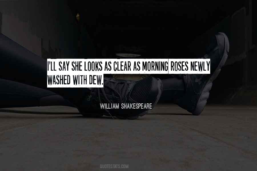 Shakespeare Dew Quotes #1360099
