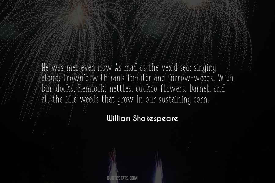 Shakespeare Flower Quotes #1255468
