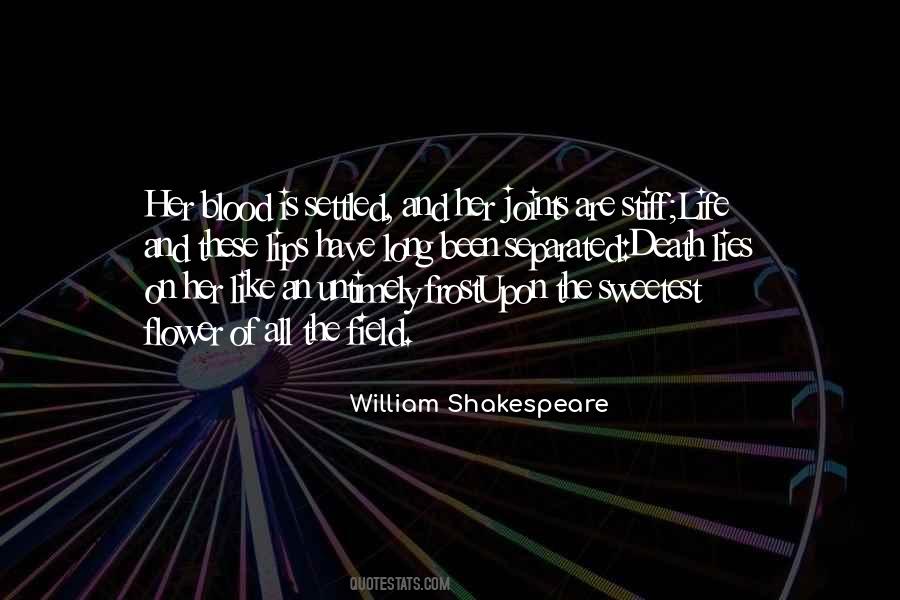 Shakespeare Flower Quotes #1744270
