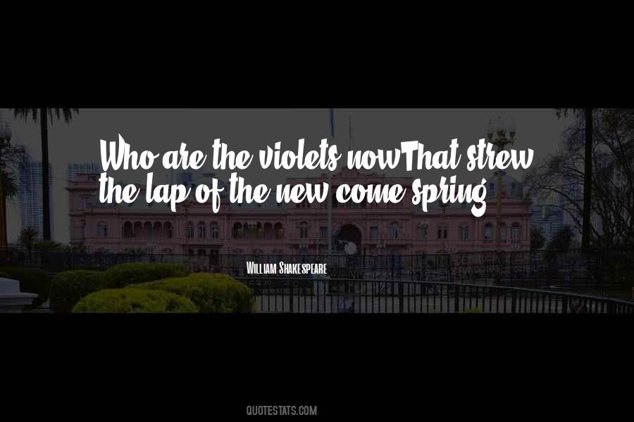 Shakespeare Flower Quotes #21190