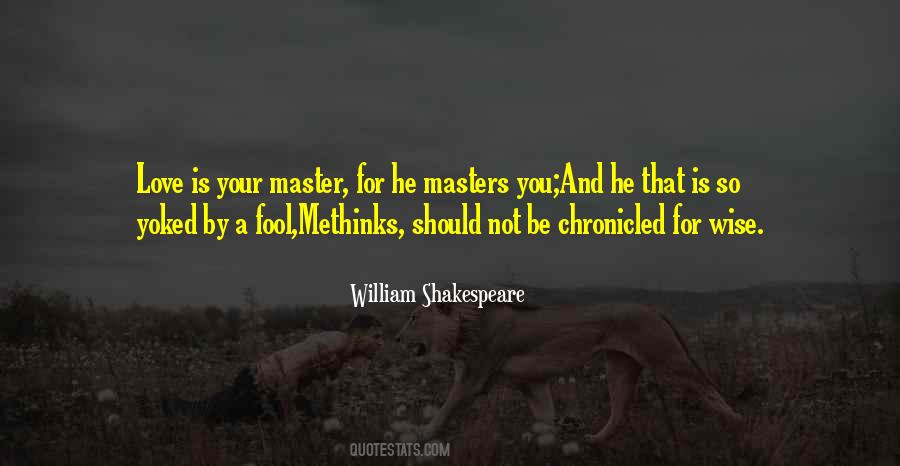 Shakespeare Fool Love Quotes #303281