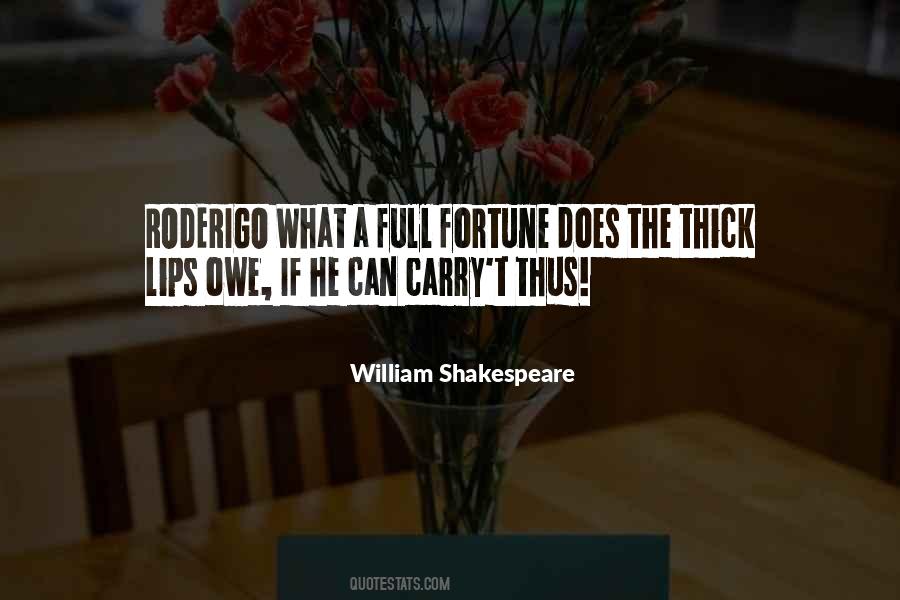 Shakespeare Fortune Quotes #872062