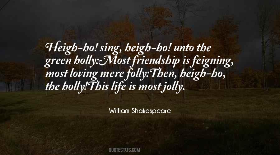 Shakespeare Friendship Quotes #1656650