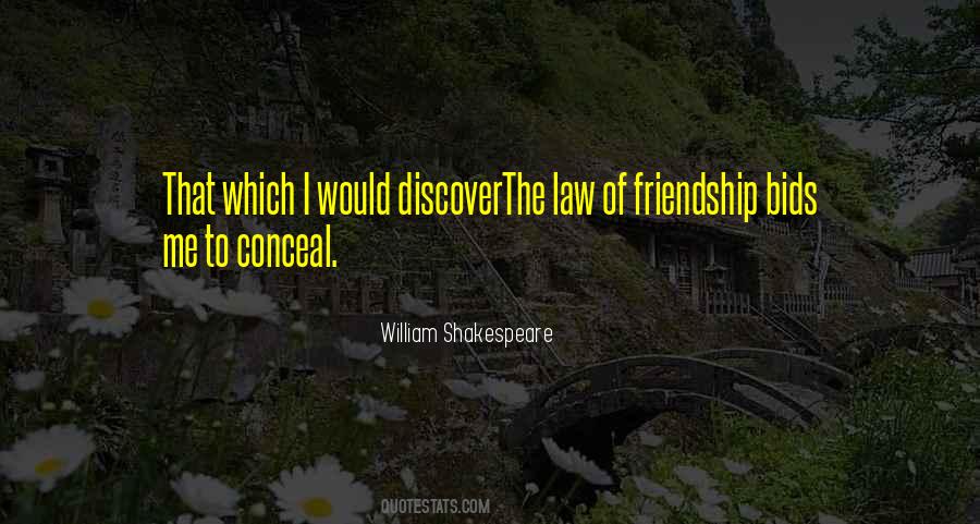 Shakespeare Friendship Quotes #1732809