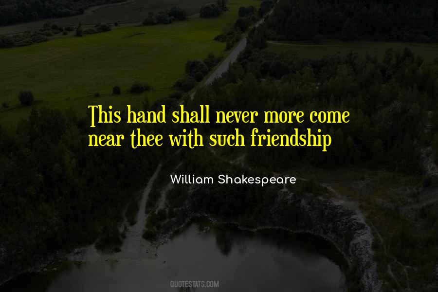 Shakespeare Friendship Quotes #690219