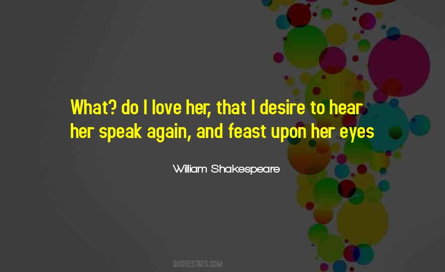 Shakespeare I Love You Quotes #690176