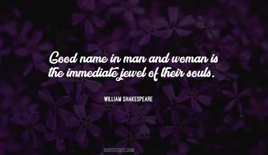 Shakespeare Jewel Quotes #479603