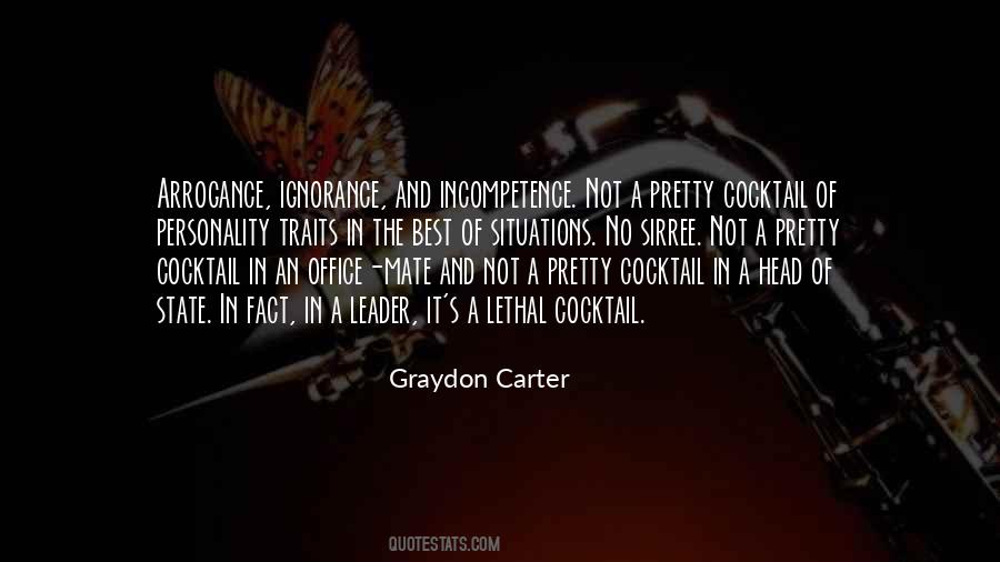Quotes About Arrogance And Ignorance #1213804