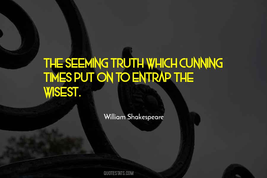 Shakespeare Seeming Quotes #279633