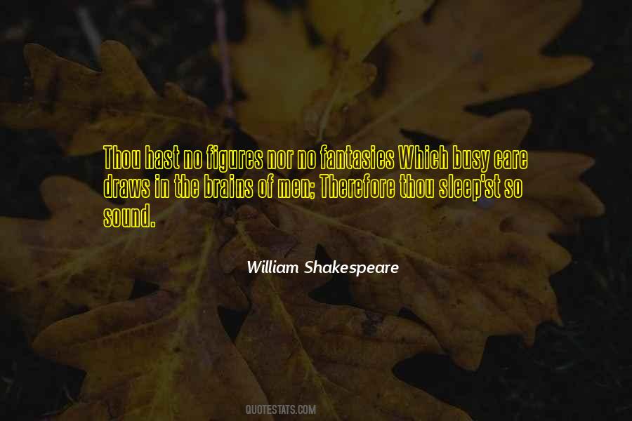 Shakespeare Sleep Quotes #1485790