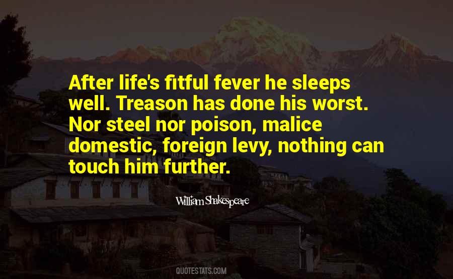 Shakespeare Sleep Quotes #346526