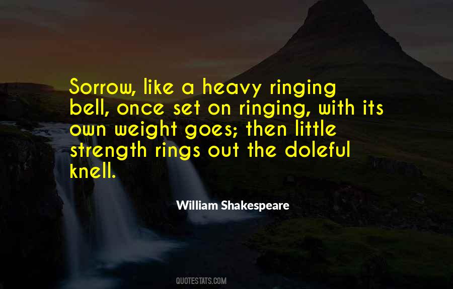 Shakespeare Sorrow Quotes #1104851