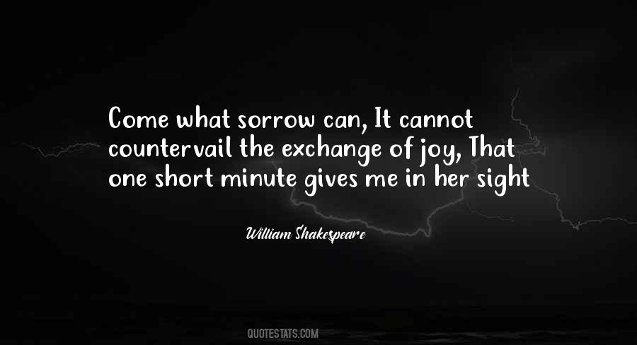 Shakespeare Sorrow Quotes #1704446