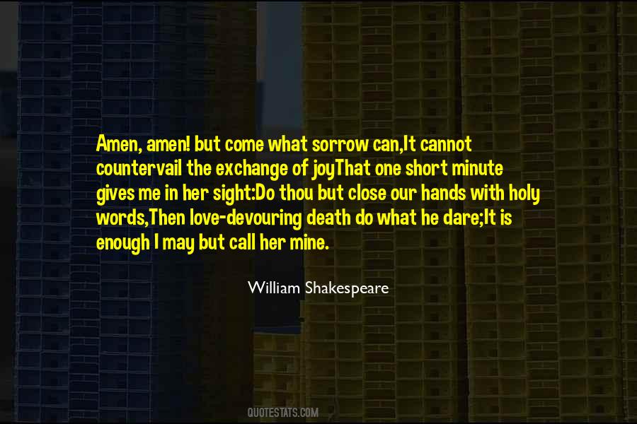 Shakespeare Sorrow Quotes #1707413
