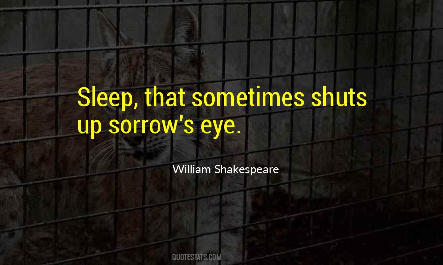 Shakespeare Sorrow Quotes #669775