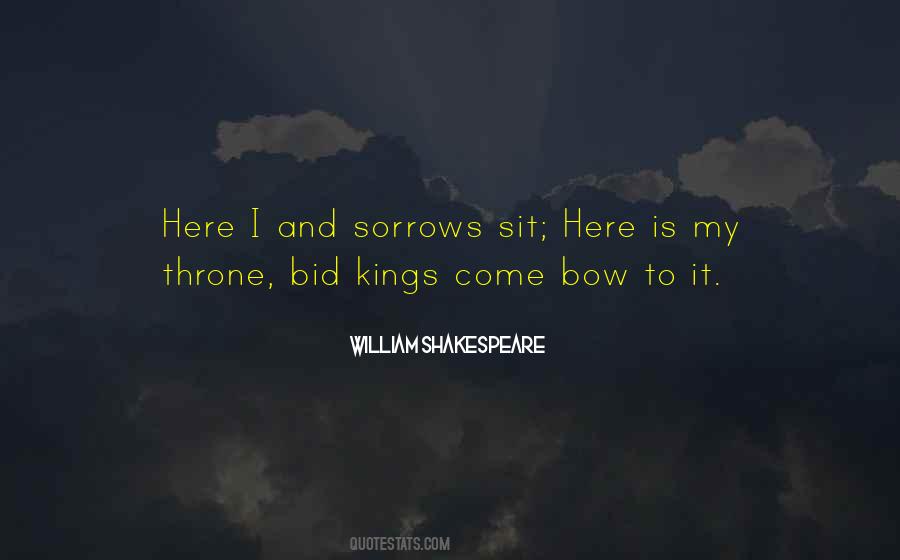 Shakespeare Throne Quotes #595212