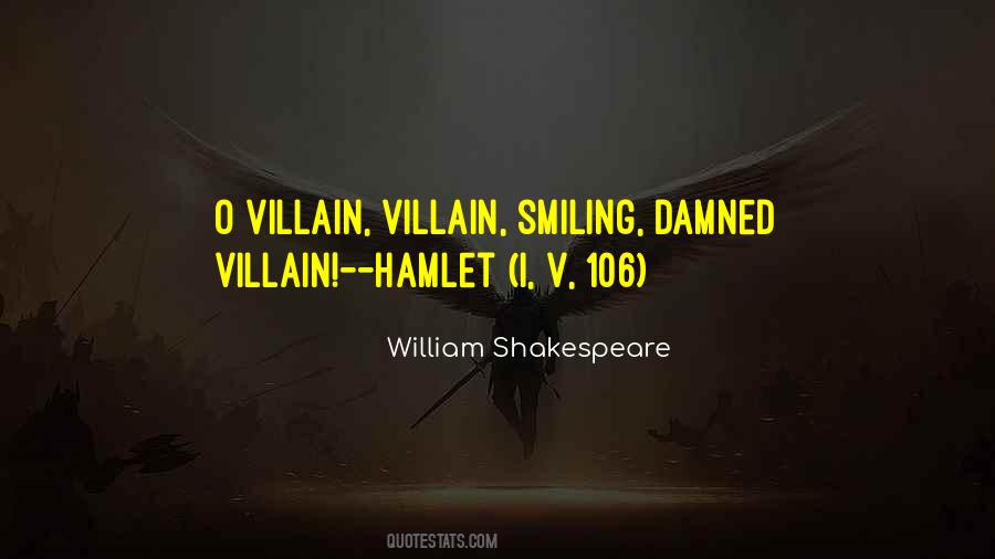 Shakespeare Villain Quotes #1598162