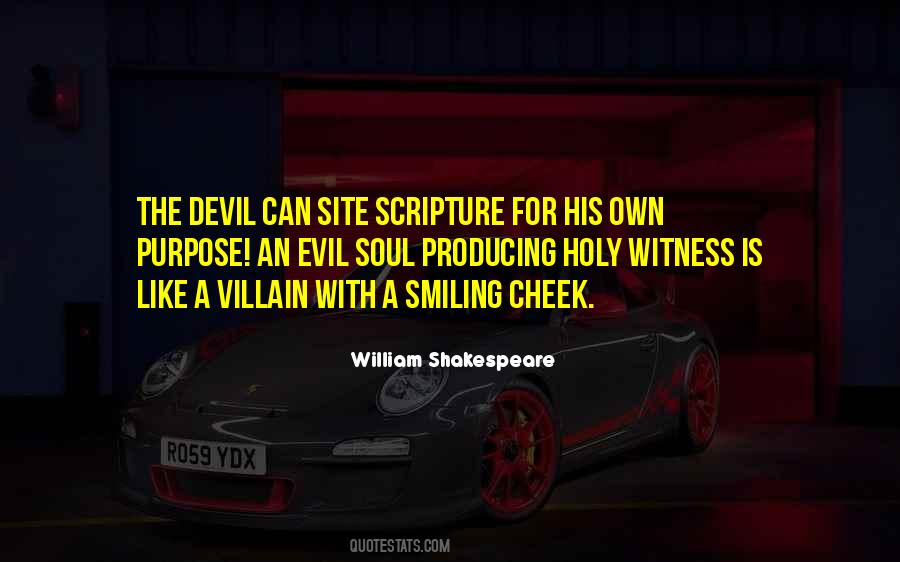 Shakespeare Villain Quotes #246624