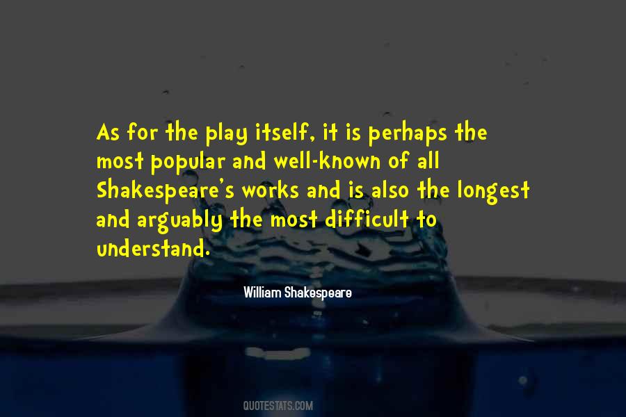 Shakespeare's Quotes #1441079
