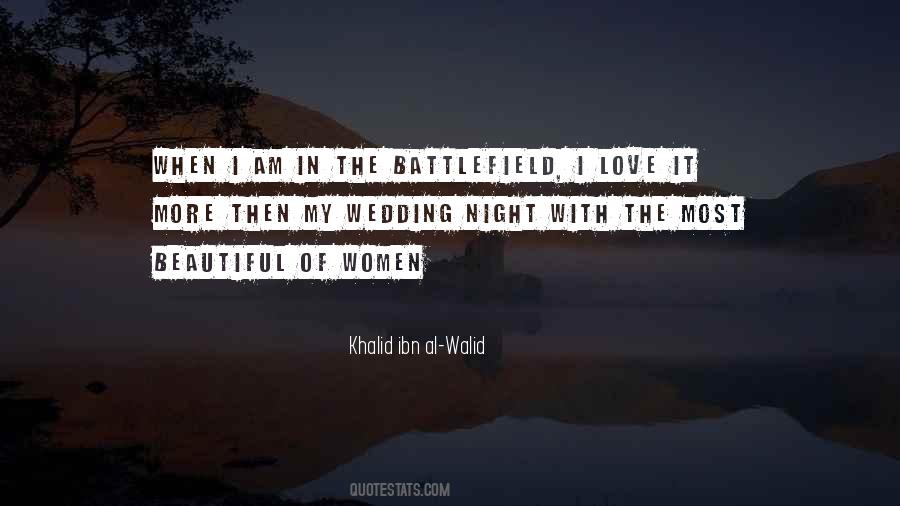 Quotes About Khalid Ibn Al-walid #1008369