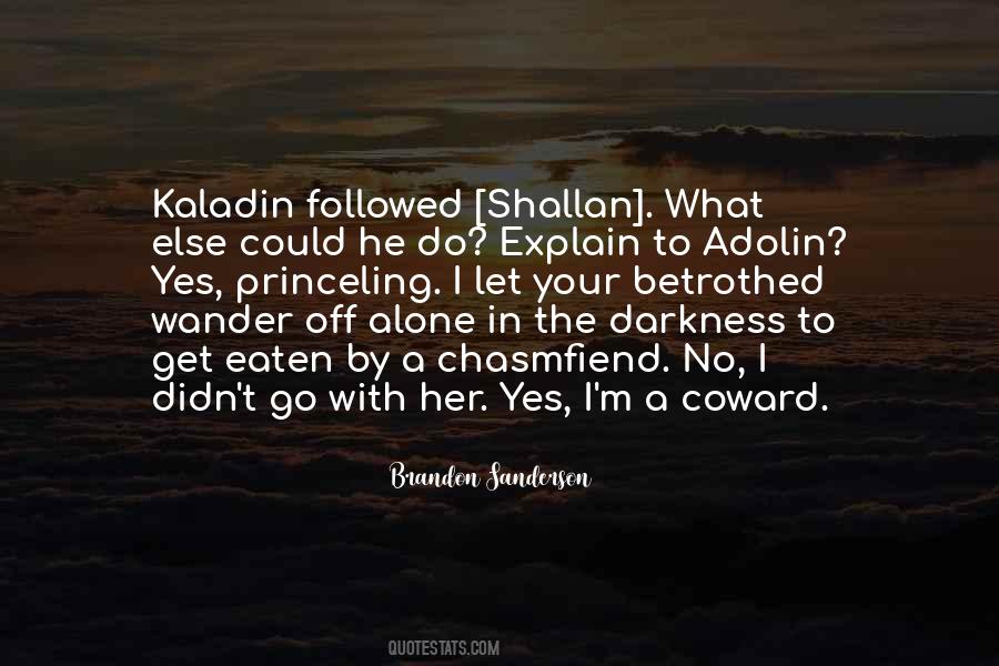 Shallan And Kaladin Quotes #635169