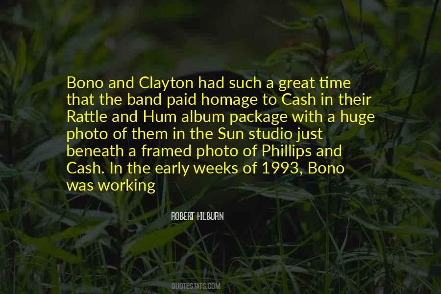 Quotes About Bono #1651083