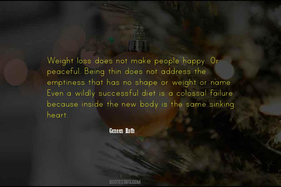 Quotes About Successful Weight Loss #412130
