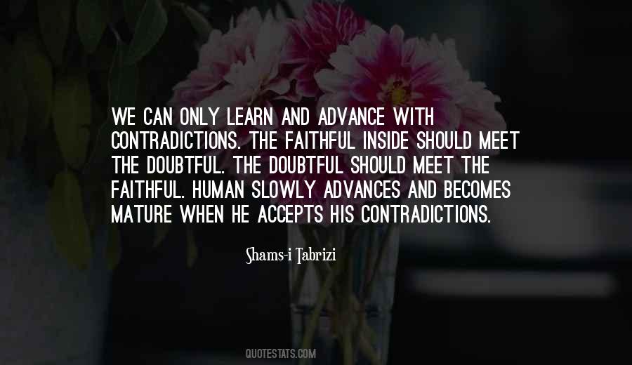 Shams Tabrizi Best Quotes #1291675